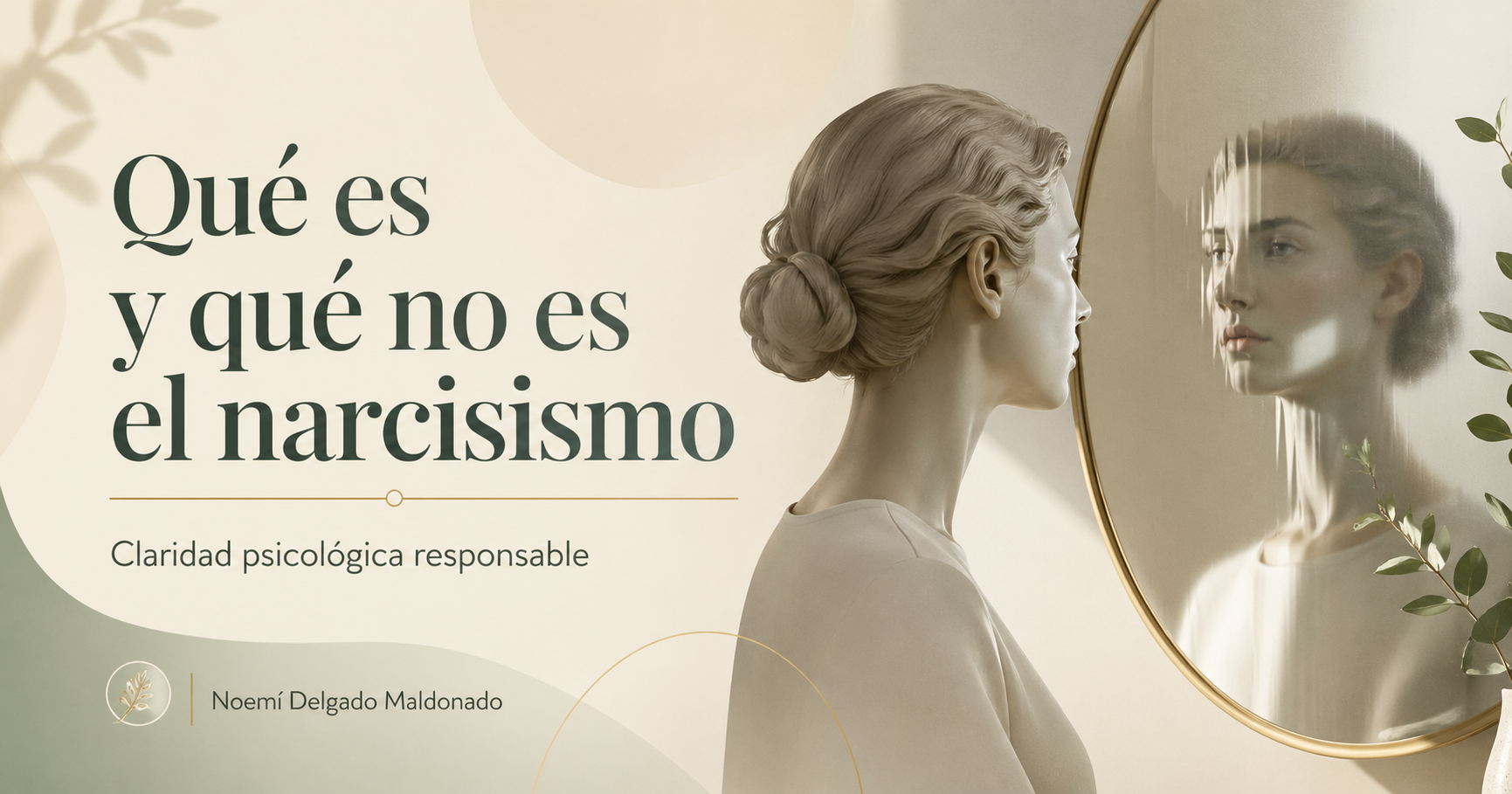 Qué es y qué no es el narcisismo: claridad psicológica responsable