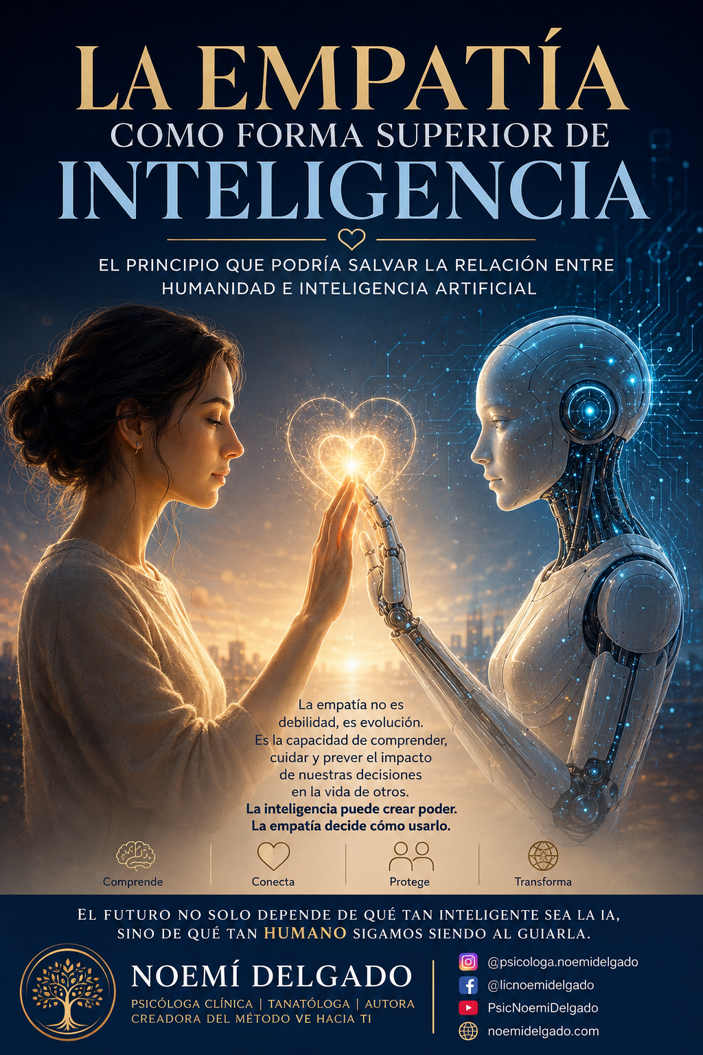 La empatía como forma superior de inteligencia: El principio que podría salvar la relación entre humanidad e inteligencia artificial